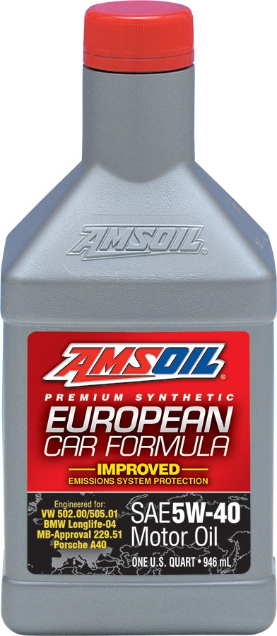 Моторное масло AMSOIL European Car Formula 5W-40 0,946л.